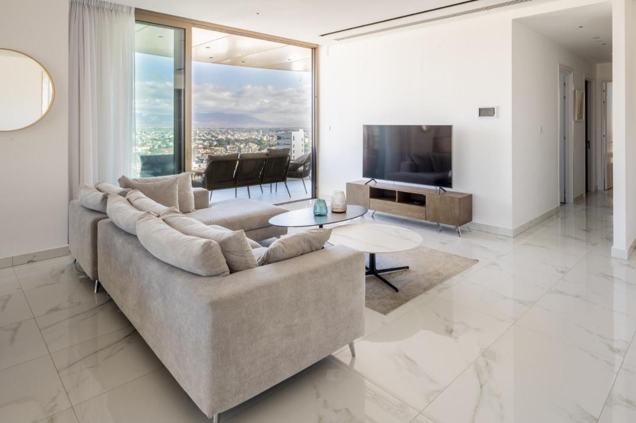 360 Nicosia - Luxury Apartment Panoramic View Zewnętrze zdjęcie